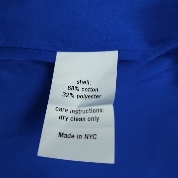 Anthropologie Hutck Blue Floral Halter Top Sleeveless Dress Sz S - Picture 5 of 16